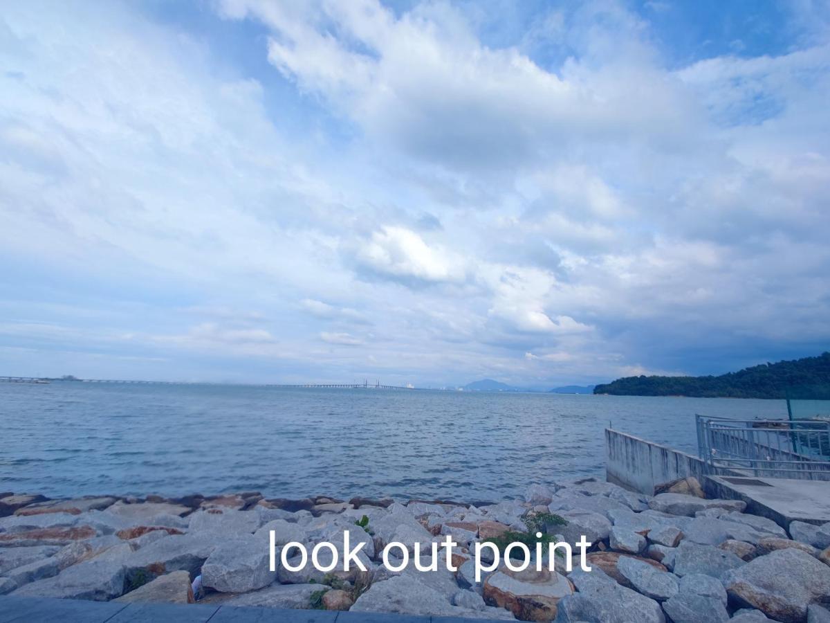 Infinite Seaview With Penang Bridge Suite With Sunrise Up To 11 Person Bayan Lepas Exteriér fotografie